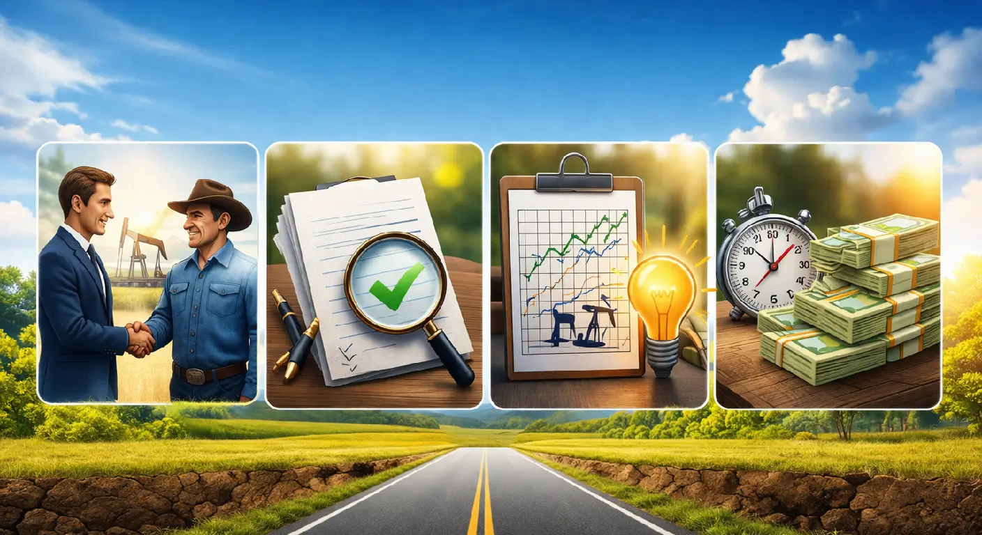 What Happens After You Accept a Mineral Rights Offer Accepting an offer is just the beginning of the process.