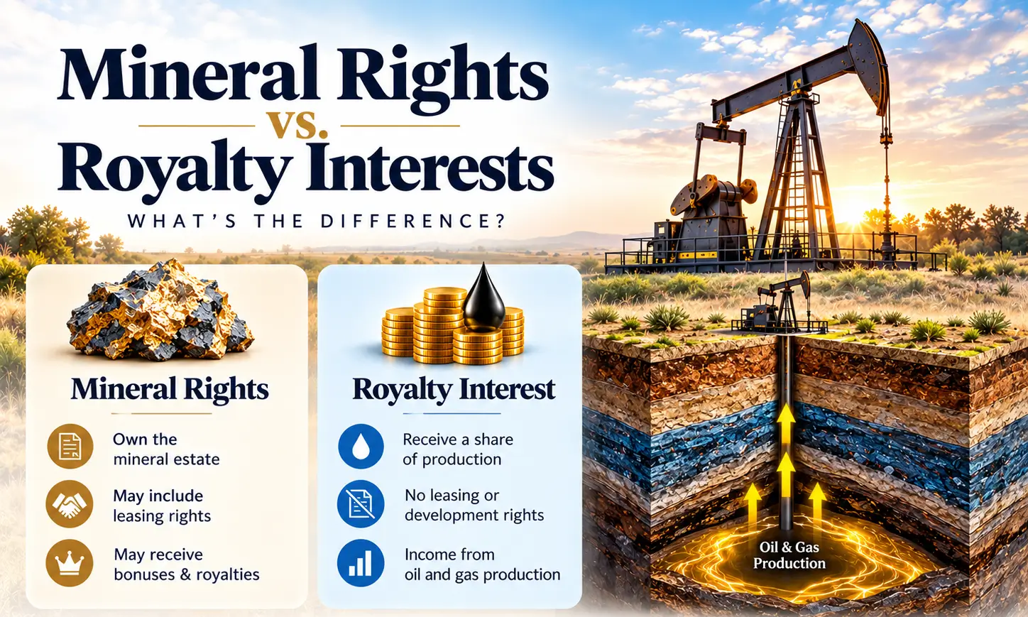 Mineral-Rights-vs.-Royalty-Interests